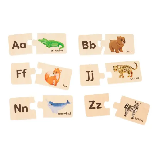 Battat Wooden ABC & Numbers Puzzles {3}