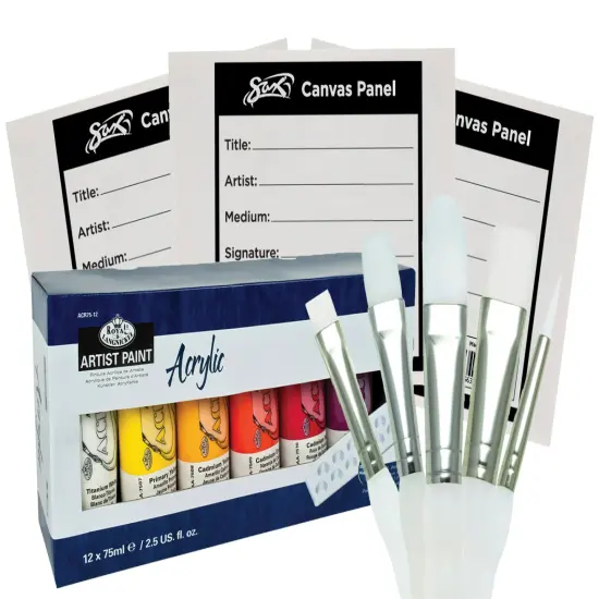 Sax Workshop-In-A-Box Diner Display Case Paintings, For 10 Users {7}