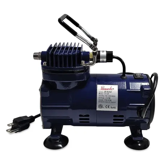 Paasche Air Compressor - 1/5 Horsepower, D500 {2}