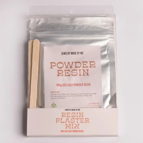 Eco Cast White Powder Resin Plaster Ceramic Mix, 100G {3}