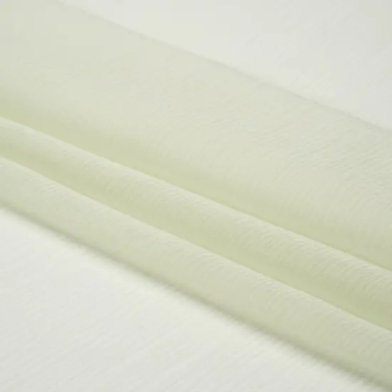 1 Yard Fairest Jade Crinkled Silk Chiffon Sheer Lightweight Fabric, 43 Inches Wide {4}