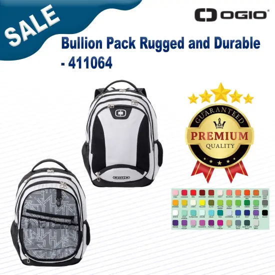 OGIO&reg; Bullion Pack Rugged and Durable Black/Silver {2}