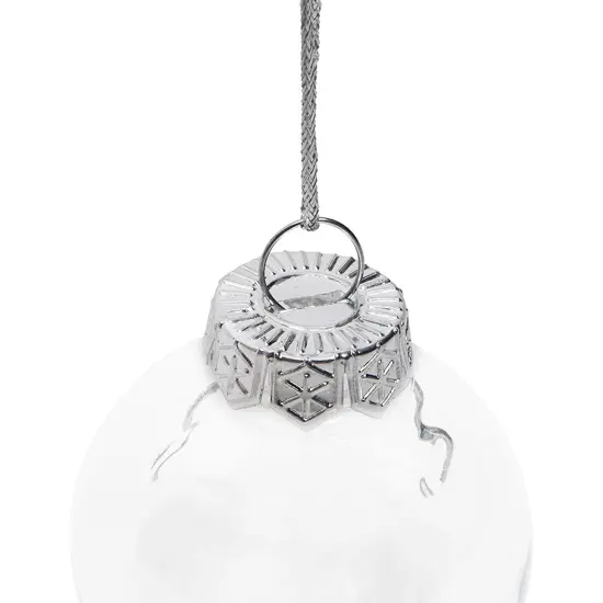 Juvale 36-Piece Clear Shatterproof Fillable Christmas Ornaments &ndash; 2 Inch Mini Plastic Balls for Indoor & Outdoor Tree Hanging {5}