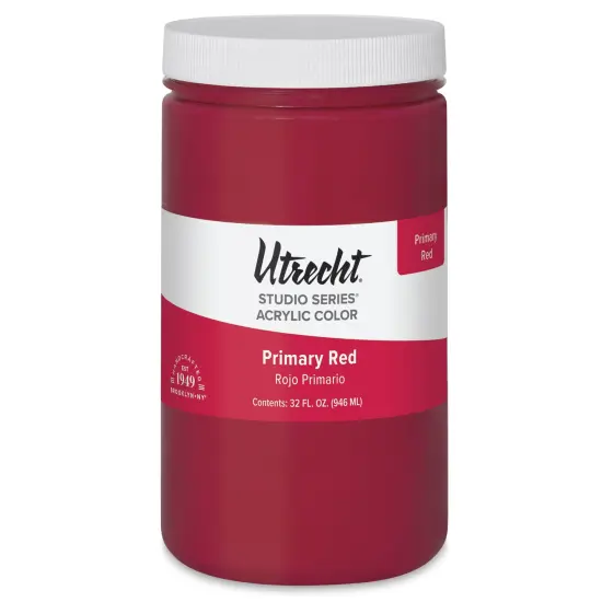 Utrecht Studio Series Acrylic Paint - Primary Red, Quart {2}