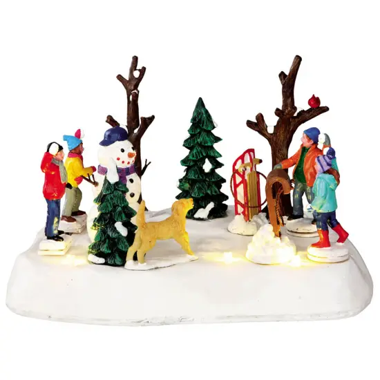 Lemax Look Out! - Snowball Fight {2}