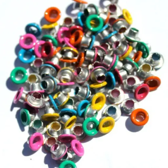 Eyelet Outlet Quicklets Round 84/Pkg {2}