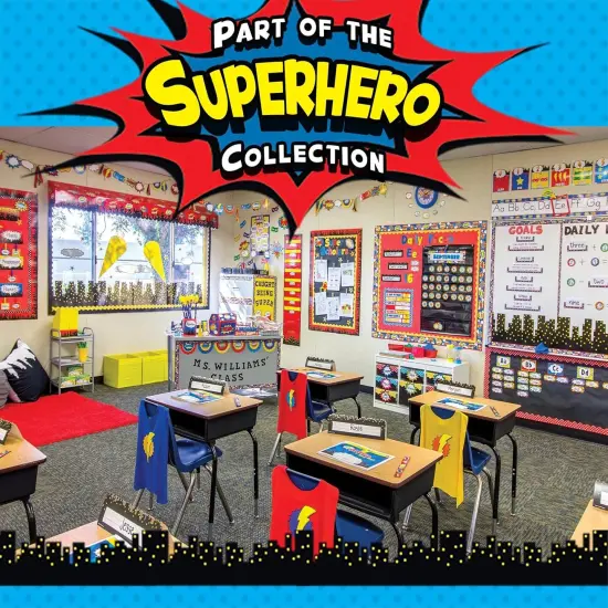 Superhero Funtastic 4" Letters Combo Pack (TCR5845) {5}