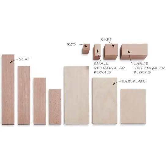 HABA Clever Up! Building Block System 3.0 (Made in Germany) Multicolor {5}