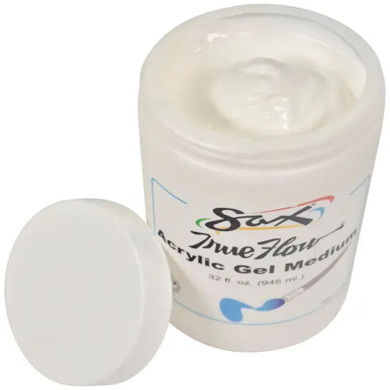 Sax Gel Acrylic Medium, Dries to a Clear High Gloss, 1 Quart {3}