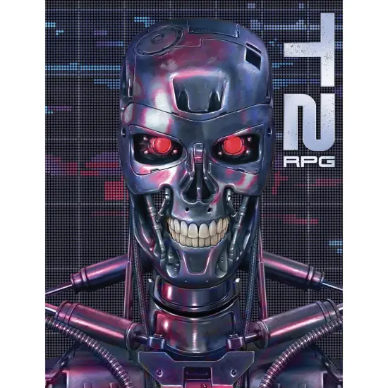 Nightfall Games: The Terminator 2: Sourcebook - 40th Anniversary Limited Edition - Hardcover RPG Book, Tabletop Role Playing Game, Officially Licensed {1}