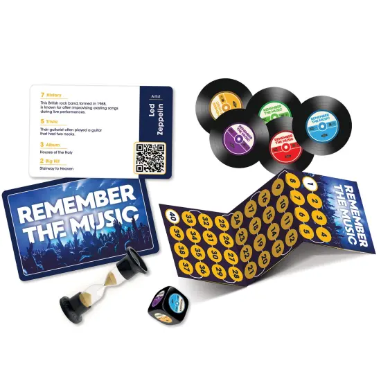 Longshore: Remember the Music Game - Music Trivia Challenge & Party Game, For Every Genre & Generation, Playable with Spotify, Kids-Adults Ages 8+ {3}