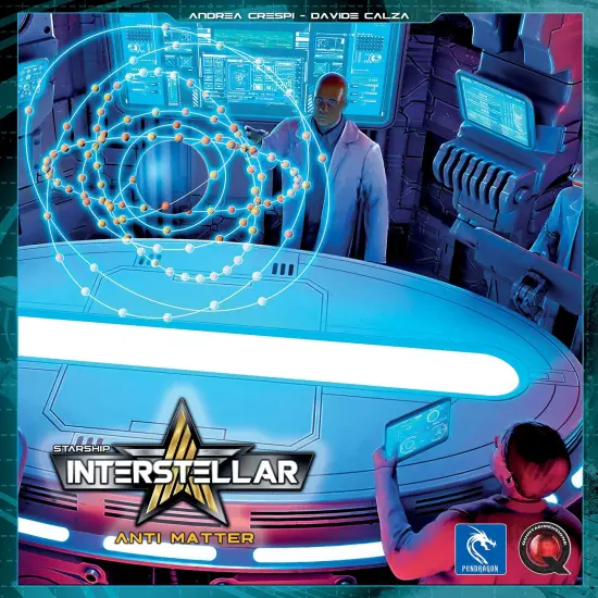Pendragon Studios: Starship Interstellar: Anti Matter - Expansion -Strategy Board Game, Ages 14+, 1-4 Players, 150 Min {5}