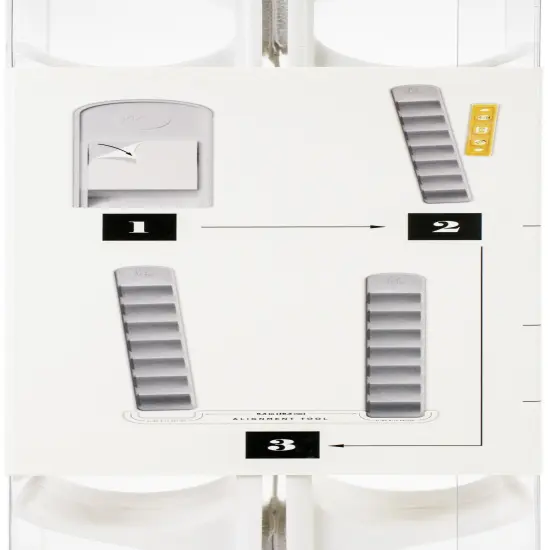 Heidi Swapp Minc Foil Storage Rack-Holds 7 Rolls {4}