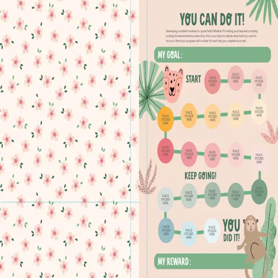 KindKids Super Awesome Sticker Activity Book: Pull-Out Papercrafts and Super Cute Stickers to Make Cards, Posters, Games & More {4}