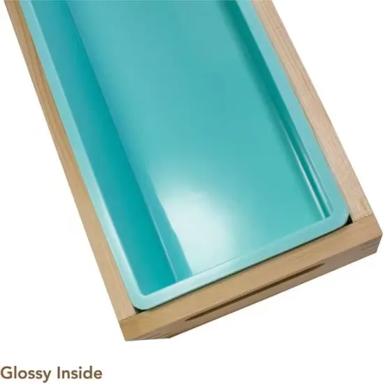Wooden Soap Molds for Soap Making Large- 5 lb Soap Molds Loaf with Cover, Rectangle Silicone Soap Loaf Molds 77 oz (5 lb Standard Mold) {3}
