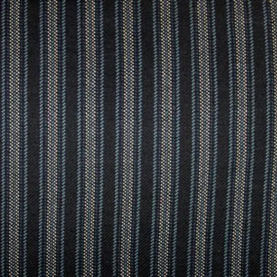 1 Yard Stretch Stripe Suiting Fabric Navy Color 44/45" Width Apparel Fabric {1}