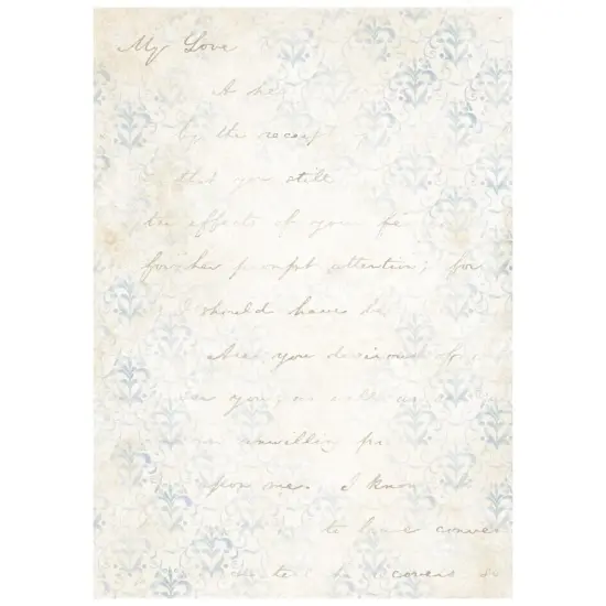 Stamperia Rice Paper Backgrounds A6 8/Pkg -Timeless {7}