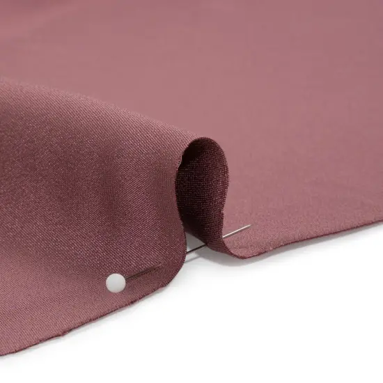 1 Yard Premium Silk 4 Ply Crepe Fabric Crushed Berry Pink Luxury Collection, 44 Inches Width {2}