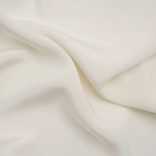 1 Yard Antique White Silk 4-Ply Crepe Premium Collection, 44 Inches Width {1}