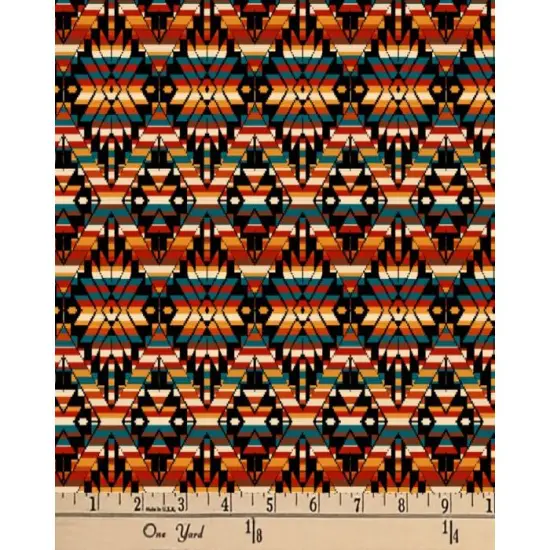 Viva Patterns Black Digital Cotton Print Fabric | By the Yard | Sewing and Crafting | 44 inches wide {1}