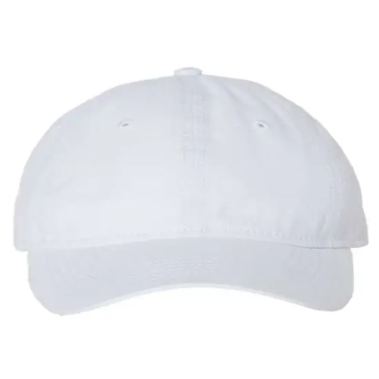 Valucap&reg; Unstructured Cap Relaxed Fit White {1}
