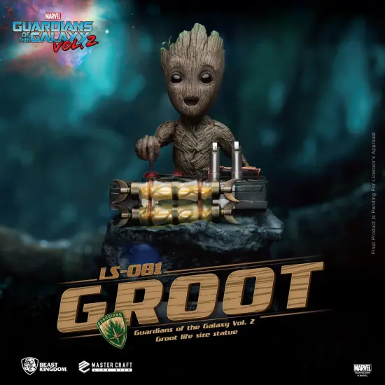 Guardians of the Galaxy Vol. 2 Baby Groot Master Craft Table Top Statue {1}