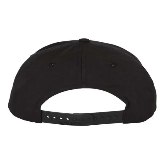 Richardson&reg; Pro Twill Snapback Cap Black {2}