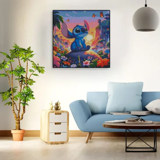 Stamped Cross Stitch Kits - Needlepoint Counted Cross Stitch Kits for Beginner Adults Printed Dimensions Cartoon Pattern Stitch Embroidery Kit Arts and Crafts (11CT Without Frame) {5}