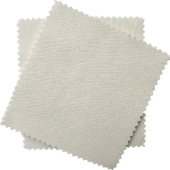 Embroidery Fabric Squares Cotton, 10 Squares of 10 x 10-inch, Cream {1}