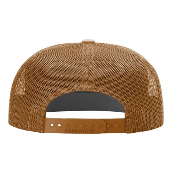 Richardson&reg; Seven Panel Trucker Cap Caramel {2}