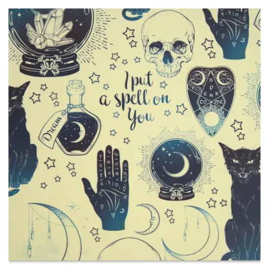 Elan Transfers Overglaze Decal Sheet - I Put A Spell On You {1}
