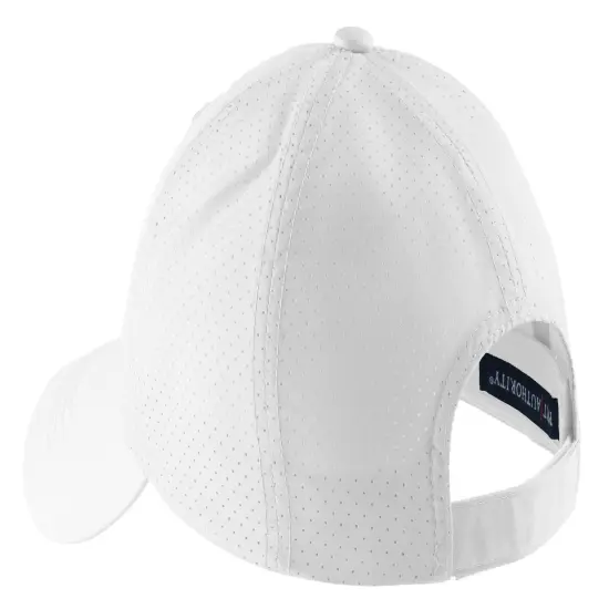 Port Authority&reg; Perforated Cap Breathable & Comfortable Fit White {2}