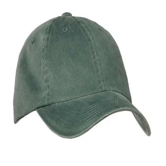 Port Authority&reg; Garment Washed Cap Green {1}