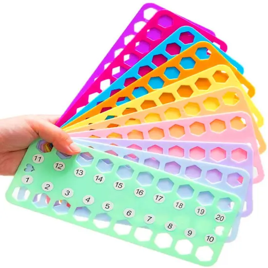 Hyamass 10pcs Embroidery Floss Organizer Cross Stitch Thread Holder Storage Tool Needlework Project Card {1}