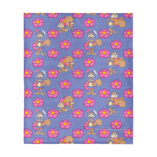 Nickelodeon Spongebob Squarepants Silk Touch Throw Blanket Adventures Of Sb {8}