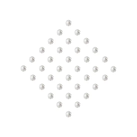 Preciosa 6mm Czech Glass Faceted Round Beads, 36pcs Crystal {4}