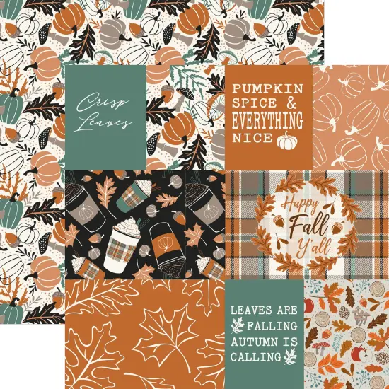 Pumpkin Spice Fall Paper Assortment {4}