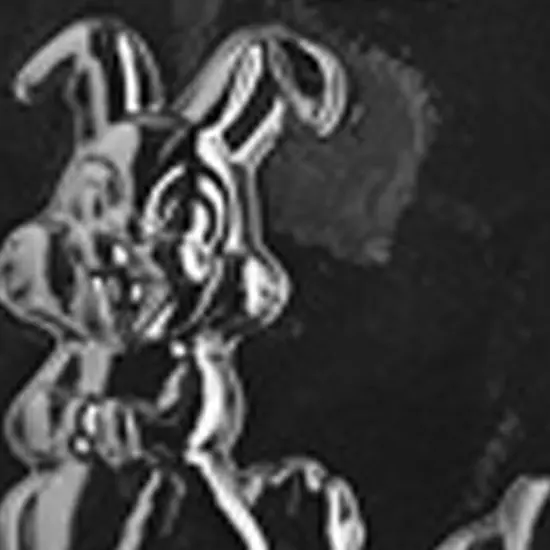 Medium Happy Bunny Lolly Chocolate Mold {4}