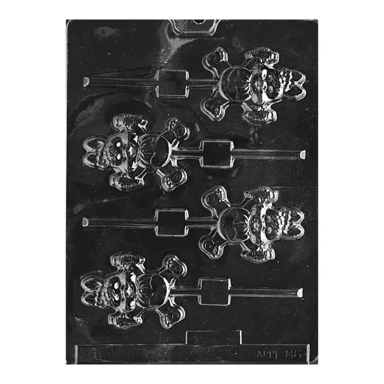 Happy Bunny with Carrot Lolly Chocolate Mold {1}