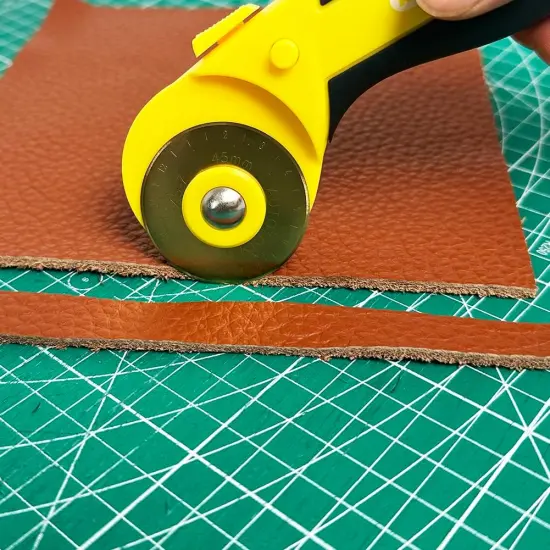 Titanium Coated 45mm Rotary Cutter Blades 50 Pack Replacement Rotary Blades for Fabric Paper Arts Crafts Quilting Scrapbooking Sewing, Sharp and Durable Wholesale {2}