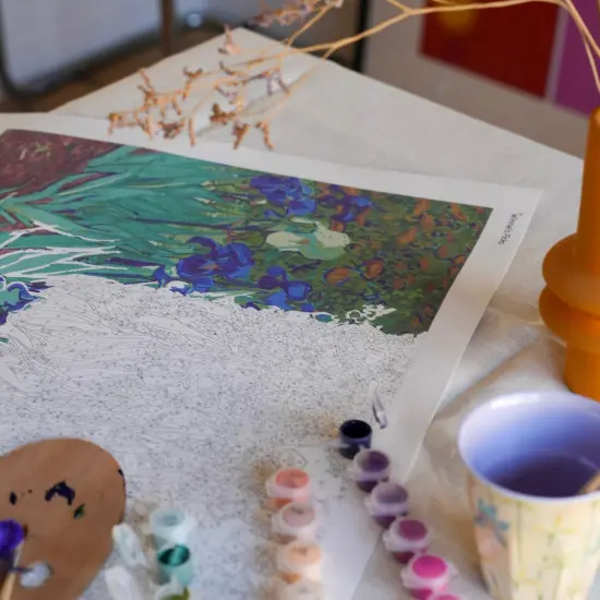 Irises, Vincent van Gogh {3}