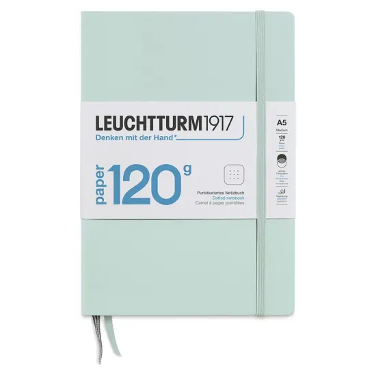 Leuchtturm1917 Edition 120G Notebook - Mint, 5-3/4" x 8-1/4", Dot Grid {1}