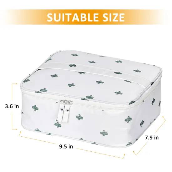 Travel Makeup Cosmetic Bag Portable Toiletry Bag Kit Waterproof Cosmetic Case {2}