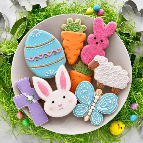 Easter Cookie Cutters 7-Pc Set Made in USA {2}