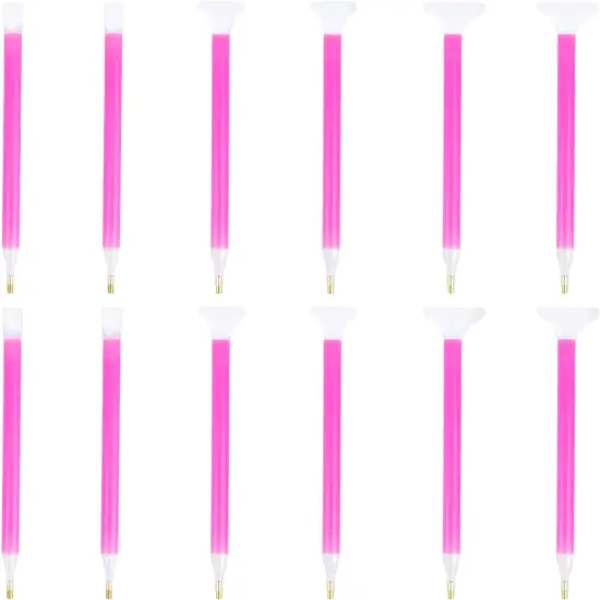 12 Pack 5D Diamond Embroidery Painting Pen Cross Stitch Tools Drill for Rhinestone {1}