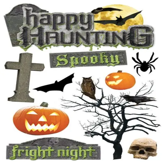 Paper House Happy Haunting Dimensional Stickers {1}