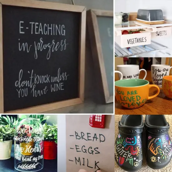 White Paint Pens Permanent Markers 24 Pcs, Oil Based Paint Markers Set, Quick Drying, Waterproof {3}