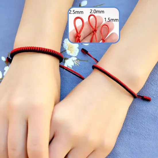 109 Yards Nylon Cord Beading Satin String for Chinese Knotting Rattail Beading Macrame Friendship Bracelet Jewelry Making (Golden, 1.5MM) {5}