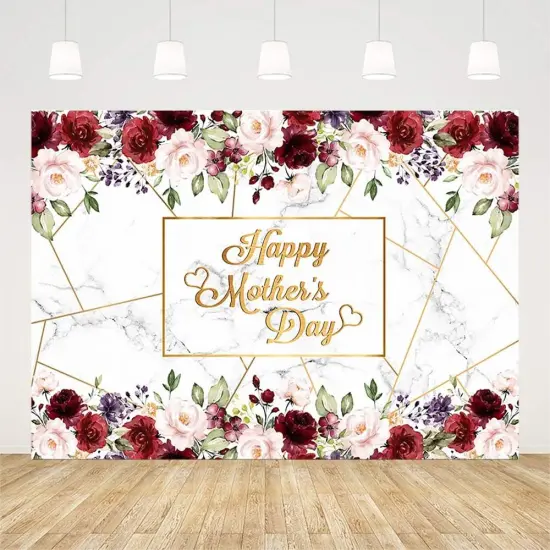 7x5ft Happy Mother's Day Backdrop {2}