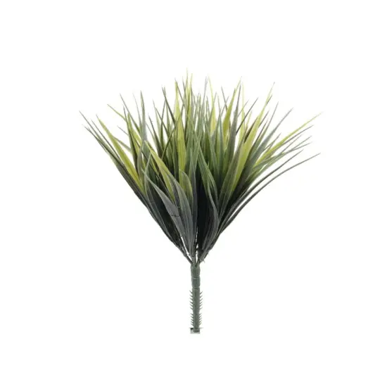 13" Mondo Grass Bush &ndash; 2 Pack | Realistic Faux Greenery for Indoor & Outdoor D&eacute;cor {1}